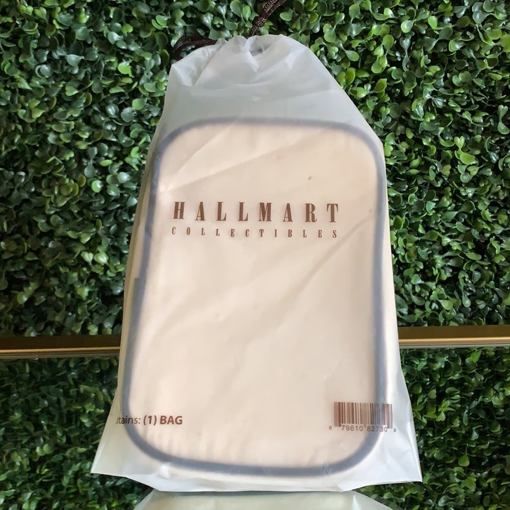 Hallmart Collectibles Canvas Cosmetics Bag | NEW | Makeup Bag - Picture 5 of 6